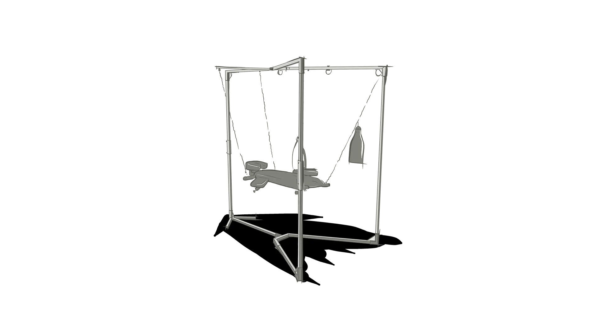 6_thekink_Slinggestell Slingpro mit Behandlungsliege